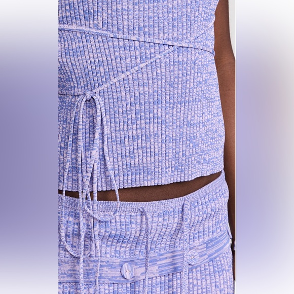 NWT! Christopher Esber Wrapped Tie Fitted Tank Sz S - Picture 8 of 9